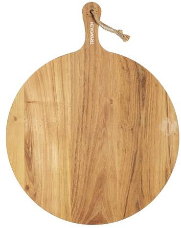 Vinga Buscot Round Serving Board (One Size) (Brown)
