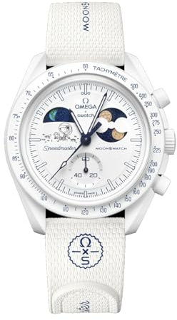 Swatch MoonSwatch Omega X Mission to Earthphase Mondschein Gold Kaltmond Dezember Armbanduhr