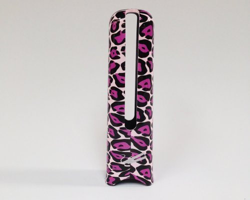 ionco Hitzeschutz-Displayschutzfolie für Glätteisen, Leopardenmuster, Pink