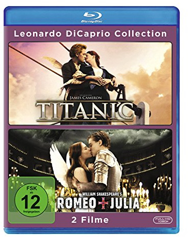 Leonardo DiCaprio Collection - Titanic/Romeo & Julia [Blu-ray]