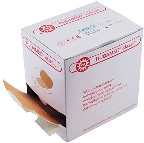 RUDAMED®-classic Wundschnellverband, Pflaster, 4 cm x 5 m, 1 Rolle