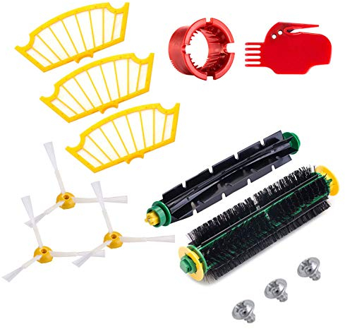 Neutop Ersatzteile Zubehör Erweiterungsset für iRobot Roomba 500 Serien 510 520 555 560 562 563 570 580 581 und Staubsaugerroboter der Professional-Serie 610