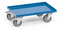 Eurokasten-Roller 605x405 mm TPE Rollen mit Blechplattform