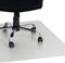 Kaiser Bodenschutzmatte Bürostuhl Unterlage Größe 117 x 153 cm - Stuhlmatte Unterlage Schreibtischstuhl transparent - Schutzmatte Bürostuhl rutschfest - Stuhlunterlage Made in Germany