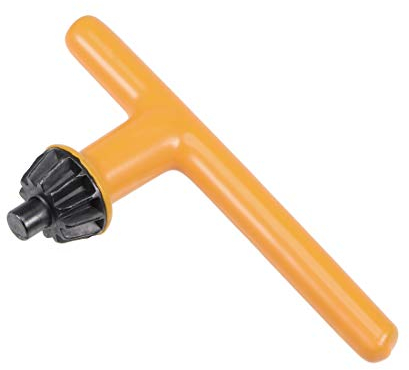 sourcing map Spannfutter Schlüssel Bohrfutterschlüssel 6mm Schlüssel 12 Zähne für 1.5-13mm Bohrfutter Gelb