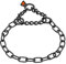Sprenger Hundehalskette mit Durchzugskette 3mm I Edelstahl rostfreie Hundehalsband für kurz- und langhaar Hunderassen bis 55 kg, 60 cm schwarz