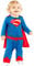 amscan (PKT) (9906712) Child Boys Superman Costume (12-18m)