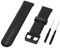 Huwokxix 22mm Silikon Armband für Garmin Forerunner 935/Forerunner 945/Approach S60/Garmin Fenix 5 (Schwarz)