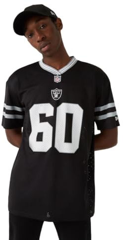 New Era Las Vegas Raiders T-Shirt NFL Jersey American Football Fanshirt Schwarz - S