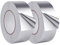 aluband selbstklebend, Hitzebeständiges Alu Klebeband, Isolieren Aluband, Aluband, alu klebeband, Für Küche, Bad, Elektriker, Metalloberfläche, 30 m x 30 mm (2 Rolle, Silber)