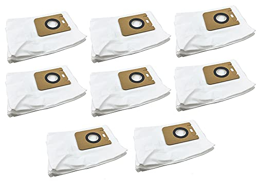 Donkivvy 8 Stück Staubsaugerbeutel, Ersatz-Staubbeutel für Drea*me für Bot Z10 Pro für L10 Plus Roboter-Staubsaugerteile
