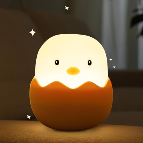 Kinder Nachtlicht Niedlich Dimmbar Touchable Nachtlampe Wiederaufladbar Silikon LED Nachtlicht für Kinder Kind Stillen, Urlaub Geschenk Zimmer Dekoration