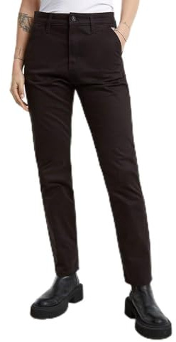 G-Star Damen Slim Chino, Schwarz (dk Black D25261-D715-6484), 30W / 32L