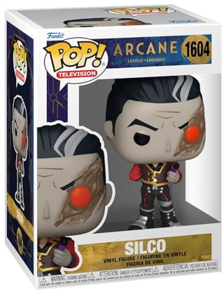 Funko Pop! TV: Arcane LoL - Silco - Arcane: League Of Legends - Figura in Vinile da Collezione - Idea Regalo - Merchandising Ufficiale - Giocattoli per Bambini e Adulti - TV Fans