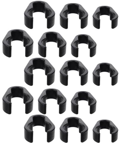 TOYANDONA 45pcs Gaming Mic Clips Xlr Microphone Pole Clamp Cord Clip for Mic Cable Holder Vlogging Supplies