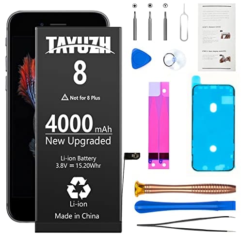 Battery for iPhone 8 Ultra High Capacity Replacement Battery for iPhone 8 A1863 A1905 A1906 with Professional Repair Tool Kit and Instruction