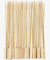 100 Pieces Bamboo Paddle Skewers 25CM, Flat Burgers Sticks Children Kids Wooden Fruits Picks Barbecue Kebabs Buffets Party Fountain Fondue Stick Holders (25cm-100Pcs)