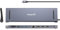 Manhattan Dockingstation 12-in-1 4K 1xHDMI 2xDP 3xUSB-A