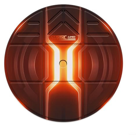 LVYXON PU VR Mat For Meta For Quest 3,Foldable Non-Slip Floor Mat For Immersive Gaming Experience,Compatible With Various VR Systems, 33X30x10 Cm(orange)