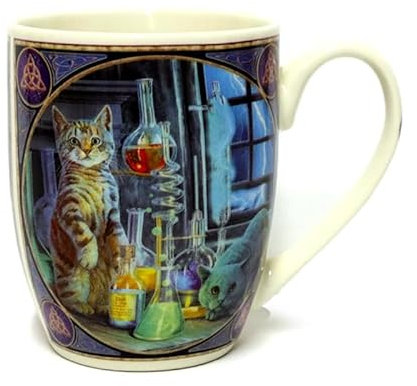Puckator - Porzellantasse 300 ml - Jekyll & Hyde Cats - Katze - Lisa Parker