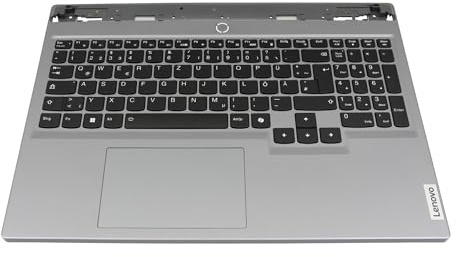 Lenovo 5CB1M72407 Original Tastatur inkl. Topcase DE (deutsch) schwarz | mit Backlight für Legion 5-16IRX9 *83DG*