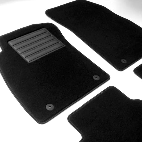 MDM Automatten für Toyota RAV4 I (XA10) 09.1994>07.2000 Passform aus Velours Personalisiert, Absatzschoner verstärkte Fersenauflage, cod. Plus de3575