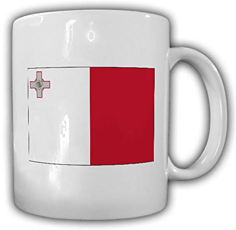 Malta Fahne Flagge Republik Inselstaat Kaffee Becher Tasse #13740