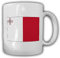 Malta Fahne Flagge Republik Inselstaat Kaffee Becher Tasse #13740