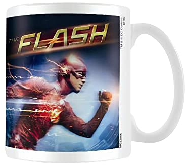 DC Comics MG23162 The Flash Running Ceramic Mug