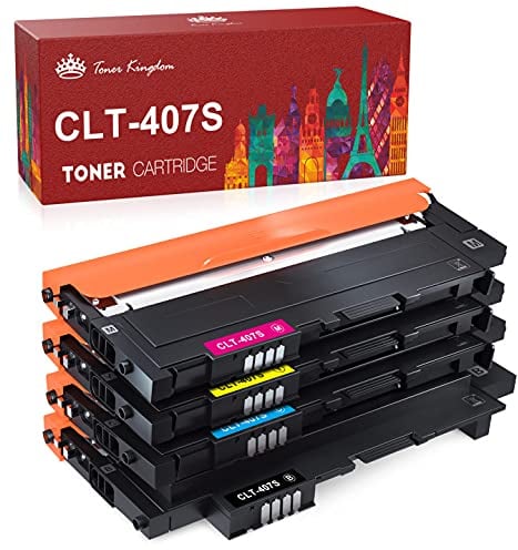 Toner Kingdom CLT-4072S Toner Kompatibel für Samsung CLT-K4072S CLT-C4072S CLT-M4072S CLT-Y4072S Tonerkartuschen für Samsung CLP-320 CLP-320N CLP-320W CLP-320N CLP-325 CLP-325W CLX-3180 Drucker