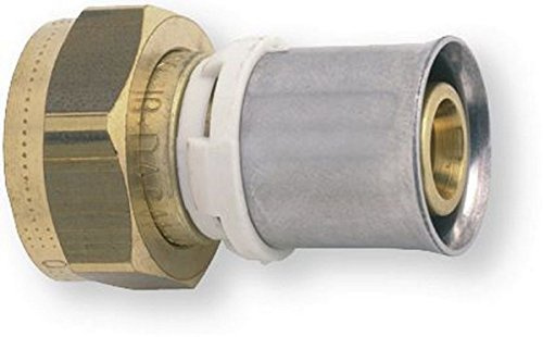 PBTub MCREC416 - Raccord Ecrou Tournant Multicouche à Sertir 3/4 16x2