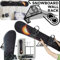 Support mural rangement pour snowboard (100% Acier) (Noir, One size)