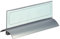 Durable 820219 Portanombres de mesa Desk Presenter de Luxe, 61 x 210 mm, acrílico con aluminio