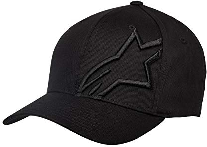 Alpinestars Herren corp shift 2 flexfit Cap Hat/Beanie Corp Shift 2 Flexfit, Schwarz (Black), S/M