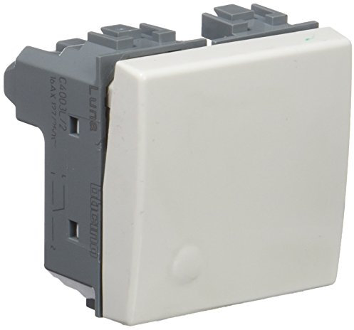 Bticino Luna C4003L/2 - Lu-Conm Il Basc 1P 16A 2M Blan