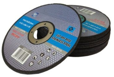 (PACK OF 10) 115 x 1.2mm Stainless Steel Cutting Discs