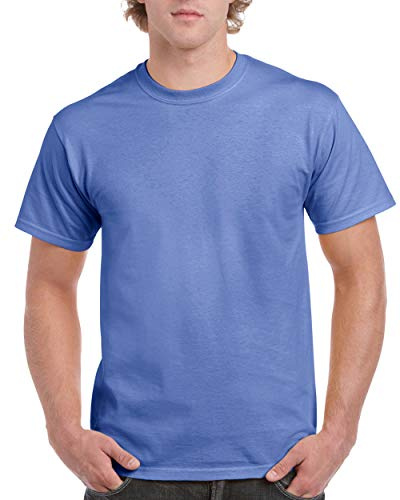 Gildan. Flo Blue. XL. H000. 00191675095412