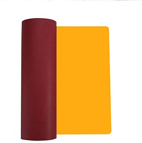 JIAN YA NA - Alfombrilla para ratón de Piel sintética Resistente al Agua, para Escribir, la Oficina y el hogar, Ultrafina de 2 mm