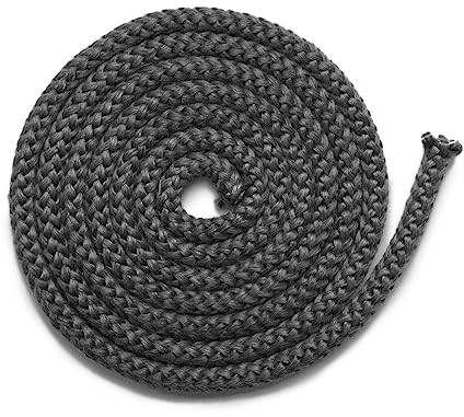 Kamindichtung 2m, ø 10mm Stegdichtung Lippendichtung Dichtband NICHT selbstklebend für Scheiben-Dichtung. Passend für verschiedene Justus Kamin Modelle