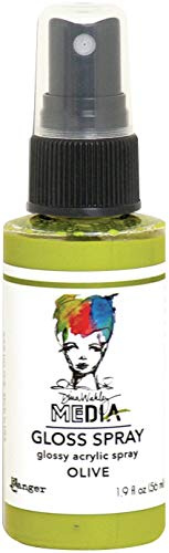 Dina Wakley Media DW GLOSS SPRAYS OLIVE