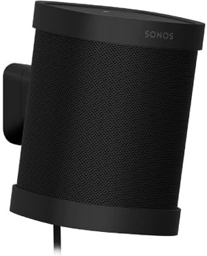 SONOS - Fixation Murale pour Sonos One et Play 1 - Noir