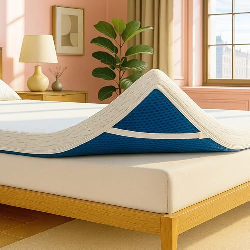 Viscosoft 4 Inch Memory Foam Mattress Topper King - Pain & Pressure Relief