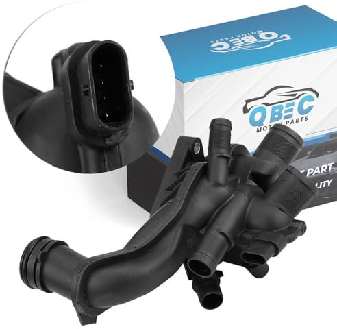 QBEC135 THERMOSTAT HOUSING FOR BERLINGO C3 C4 C5 PICASSO DS3 DS4 & 2008 207 208 3008 308 5008 508 PARTNER TEPEE RCZ & JOHN COOPER WORKS ONE CLUBMAN CONVERTIBLE 1336CC, 1336.CC, V764558180, 9808647080