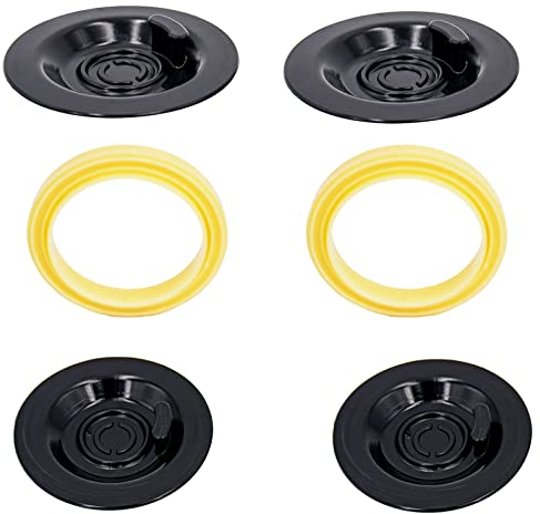 HYJJ 2X Kopfdichtung + 4X SP0001517 Reinigungsscheibe Kompatibel mit Sage Breville Gastroback Barista Express Espressomaschinen BES870 BES860 Infuser BES840 Duo-Temp BES810-54mm