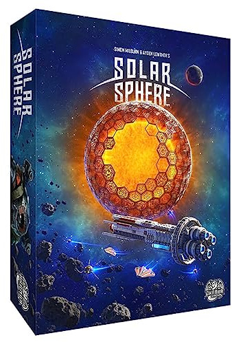 DRANDA GAMES | Solar Sphere | Board Game | Worker-Placement | Ages 10+ | 1 to 4 Players | English
