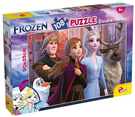 Ausmal-Puzzle (50x35cm) 108 Teile, Die Eiskönigin