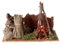 Holyart Feuerstelle mit Topf und Flammen für Krippe, 8-10 cm