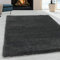 Muratap Pearl Soft Teppich - Hochflor Teppich Extra Weich für Wohnzimmer, Schlafzimmer, Kinderzimmer, Flur Moderner Deko - Große: 60x110 cm - Farbe: Grau