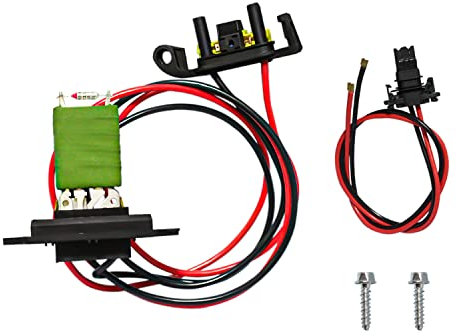 Beneges 7701209803 Widerstand Heizungsgebläse Gebläseregler Vorwiderstand für Clio MK3 III Modus Heizungsgebläsewiderstand