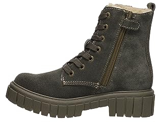 Lurchi Lania-TEX Halblange Stiefel, DK Olive, 36 EU